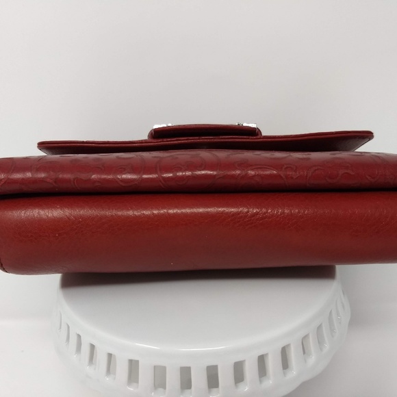 BRIGHTON RED ORGANIZER BAG/CLUTCH - Picture 2 of 8